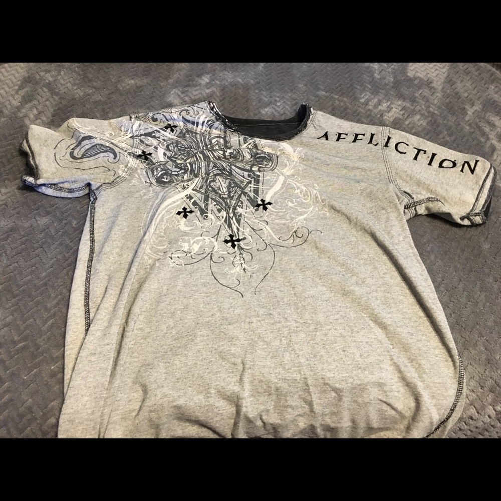 Reversible Affliction shirt